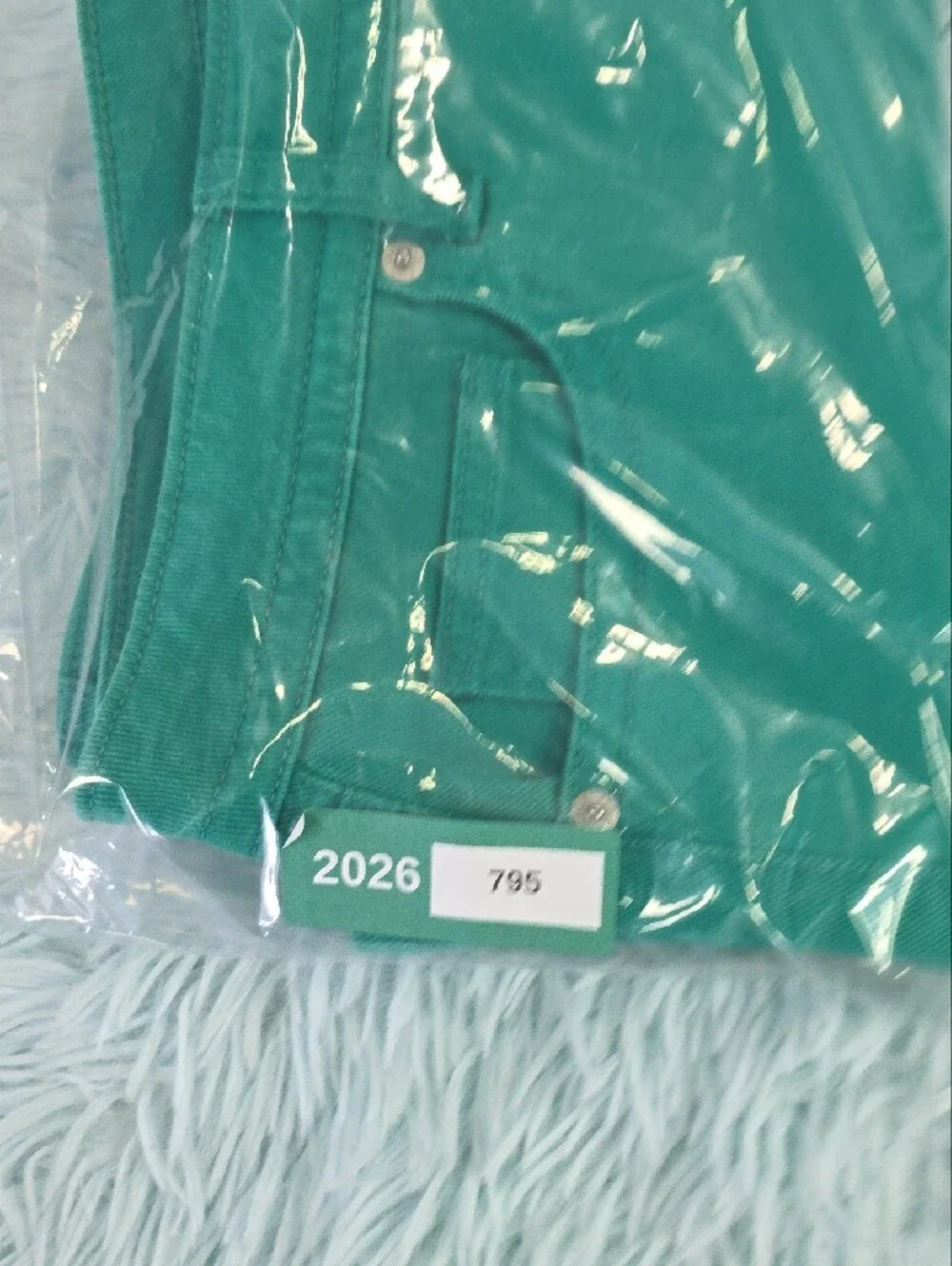 a.n.a. Women’s Mid-Rise Teal Green Jean Shorts NWT Size 12